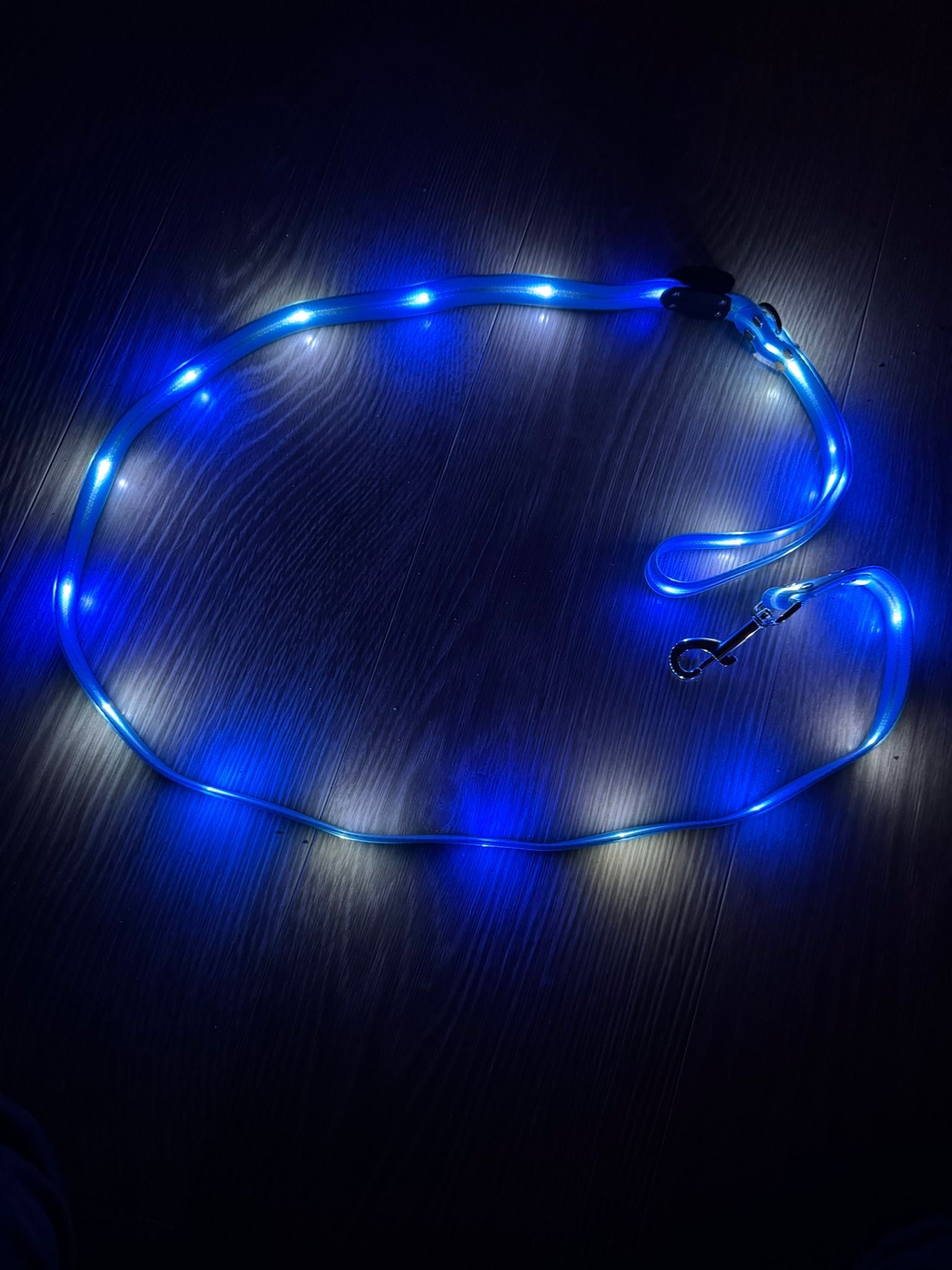 Lichtgevende LED hondenriemen