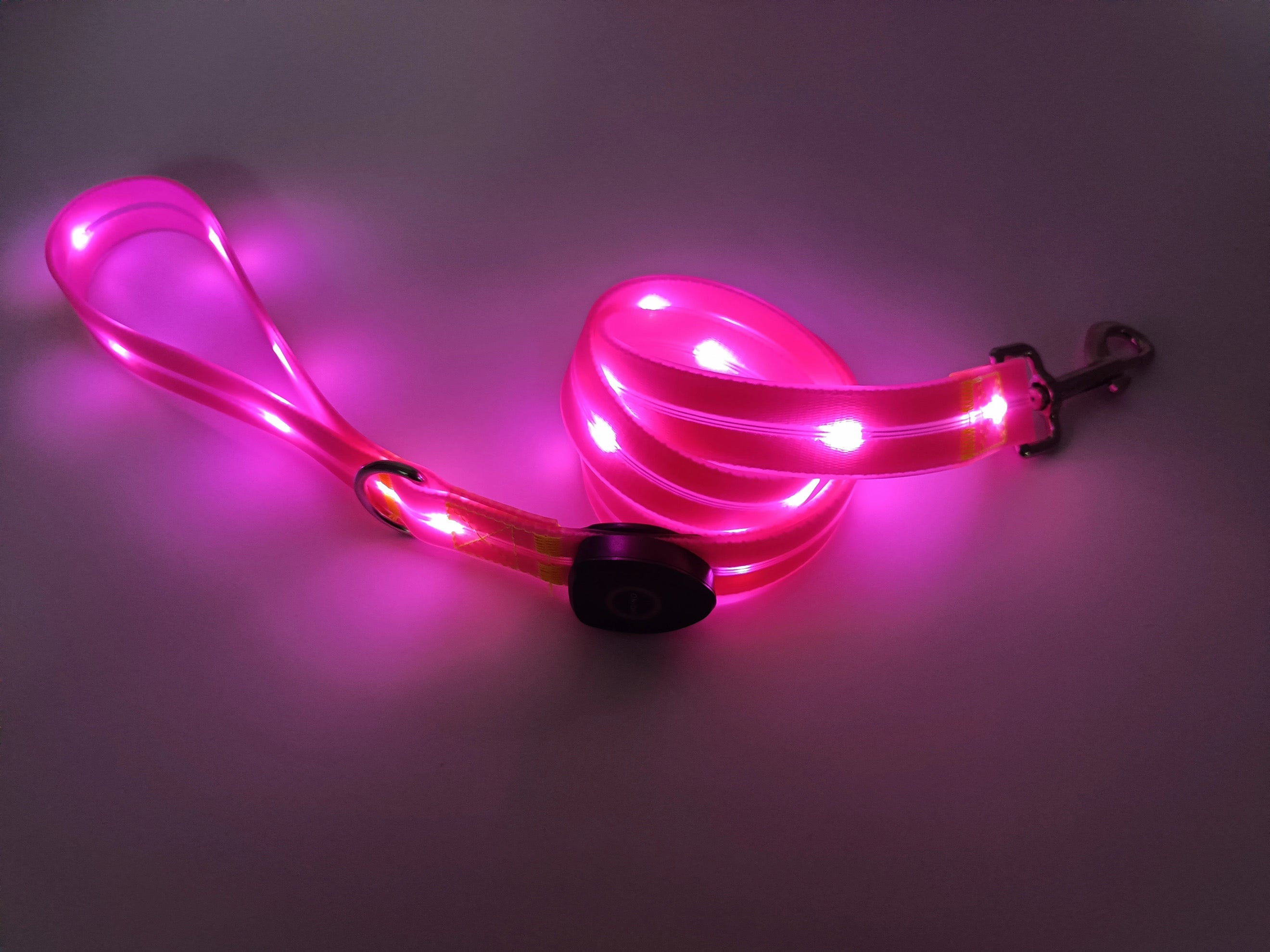Leuchtende LED-Hundeleinen